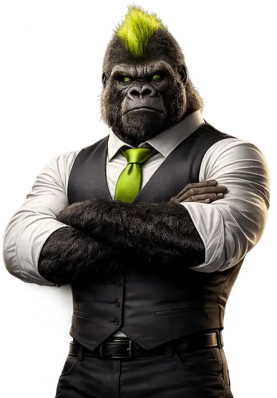 Rebel Ape Marketing gorilla